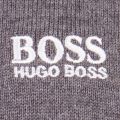 Mens Medium Grey Rime Crew Knitted Jumper 9578 by BOSS from Hurleys