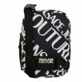 Mens Navy/White Logomania Small Crossbody Bag 55309 by Versace Jeans Couture from Hurleys