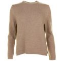 Heritage Womens Stone Marl Stratus X-Back Jumper 64551 by Barbour from Hurleys