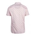 Mens Coral Krosa Leaf Print S/s Shirt 73425 by Ted Baker from Hurleys