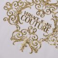 Mens White Branded Foil Print S/s T Shirt 53893 by Versace Jeans Couture from Hurleys