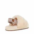 Toddler Natural Fluff Yeah Slide Slippers (5-11) 94578 by UGG from Hurleys