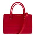 Womens Red Polished Leather Mini Daphne Bag 49400 by Lulu Guinness from Hurleys
