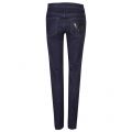 Womens Blue Black VJ Tiger Pocket Skinny Fit Jeans 35939 by Versace Jeans from Hurleys