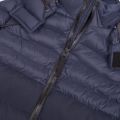 Casual Dark Blue Olooh Hooded Padded Jacket 45098 by BOSS from Hurleys