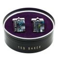 Mens Grey Burro Cufflinks 63431 by Ted Baker from Hurleys