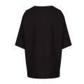 Womens Black Branded Oversized S/s T Shirt 43734 by Versace Jeans Couture from Hurleys