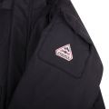 Boys Black Jami Fur Hooded Jacket 97330 by Pyrenex from Hurleys
