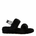 Womens Black Oh Yeah Slide Slippers 74471 by UGG from Hurleys