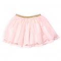 Baby Pale Pink Metallic Trim Frill Skirt 65590 by Billieblush from Hurleys