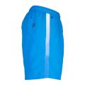 Mens Turquoise Seabream Taped Logo Swim Shorts 10019 by BOSS from Hurleys