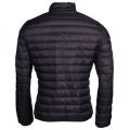 Mens Black & Navy Reversible Light Down Jacket 10995 by Armani Jeans from Hurleys