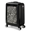 Womens Black Zebra Small Hard Suitcase 100032 by Ted Baker from Hurleys