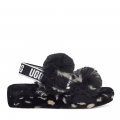 Womens Black Oh Yeah Spots Slide Slippers 84544 by UGG from Hurleys