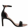 Womens Black Ulanii Leather Heels 41042 by Ted Baker from Hurleys