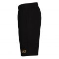 Mens Black/Gold Core ID Sweat Shorts 85075 by EA7 from Hurleys