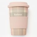 Womens Pink/Grey Travel Mug & Beanie Set 94349 by Barbour from Hurleys