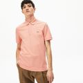 Lacoste Mens Elf Pink Paris Stretch Regular Fit S/s Polo Shirt 59313 by Lacoste from Hurleys