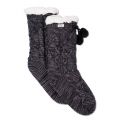 Womens Nightfall Pom Pom Fleece Lined Socks 94373 by UGG from Hurleys