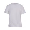 Womens White Photo Print S/s T Shirt 82131 by Emporio Armani from Hurleys