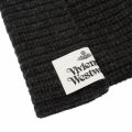 Dark Grey Knitted Beanie Hat 79420 by Vivienne Westwood from Hurleys