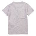 Boys Grey Melange Tri Eagle S/s T Shirt 48141 by Emporio Armani from Hurleys