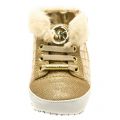 Baby Gold Zia Lee Hi Top Trainers (16-19) 68760 by Michael Kors from Hurleys