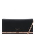 Womens Black Natalie Metal Bar Purse With Chain 23132 by Ted Baker from Hurleys