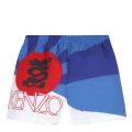 Boys King Blue Jeanjass Dragon Swim Shorts 53633 by Kenzo from Hurleys