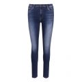 Womens Dark Blue High Rise Santana Skinny Jeans 50213 by Tommy Jeans from Hurleys