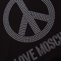 Mens Black Peace Stud Regular Fit S/s T Shirt 43131 by Love Moschino from Hurleys