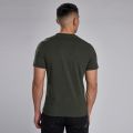 Mens Jungle Green Block Logo S/s T Shirt 56364 by Barbour International from Hurleys