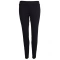 Womens Black Logo Trim Pants 15376 by Versace Jeans from Hurleys