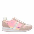 Womens Pink Iridescent Shiny Branded Trainers 49142 by Versace Jeans Couture from Hurleys