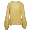 Womens Mellow Yellow Viwishi Knitted Jumper 52928 by Vila from Hurleys