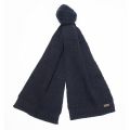 Mens Navy Carlton Beanie & Scarf Set 97476 by Barbour from Hurleys