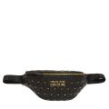 Womens Black Quilted Stud Bumbag 82266 by Versace Jeans Couture from Hurleys