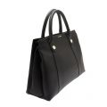 Womens Black Vincint Zip Top Work Tote Bag 82872 by Ted Baker from Hurleys