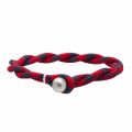 Mens Red/Blue Nylon Twist Bracelet 44232 by Tommy Hilfiger from Hurleys