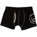 Fitted Boxers in Black/Grey 49548 by Duck and Cover from Hurleys