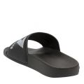 Boys Black Visibility Logo Slides (34-39) 38108 by EA7 from Hurleys