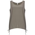 Casual Womens Green Cendia Silk Top 22204 by BOSS from Hurleys