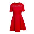 Womens Red Calizee Lace Insert Dress 43995 by Ted Baker from Hurleys