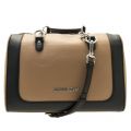 Womens Warm Sand & Black Colour Block Bowler Bag 59045 by Armani Jeans from Hurleys