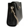Womens Black Chain Embossed Large Convertible Crossbody Clutch Bag 39899 by Michael Kors from Hurleys