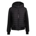 Womens Black Caelie Hybrid Hooded Jacket 77752 by Parajumpers from Hurleys