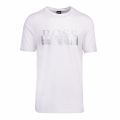 Athleisure Mens White Tee 4 Carbon S/s T Shirt 79744 by BOSS from Hurleys