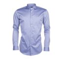 Mens Open Blue C-Jason Slim Fit L/s Shirt 10043 by HUGO from Hurleys