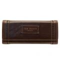 Walnut Brown Brogue Glasses Case 67799 by Ted Baker from Hurleys