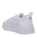 Womens Optic White Cher Chunky Trainers 105999 by Armani Exchange from Hurleys